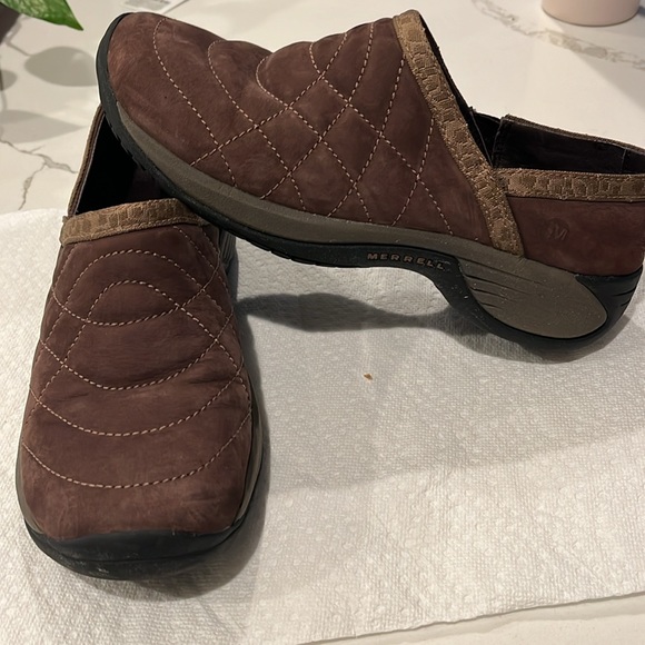 Women’s Merrell Encore Bracken quilted brown size 8 - Picture 1 of 9